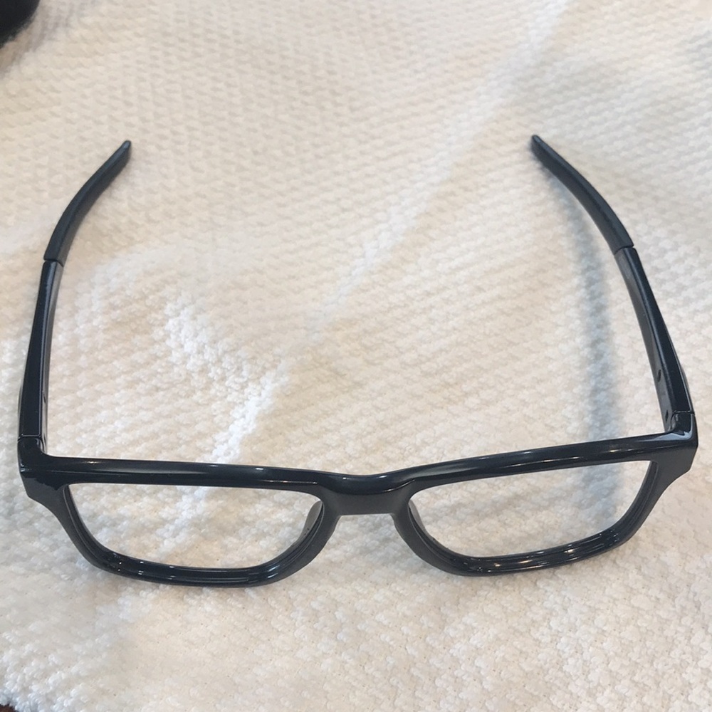 Oakley Black Rectangular Glasses With Protective … - image 2